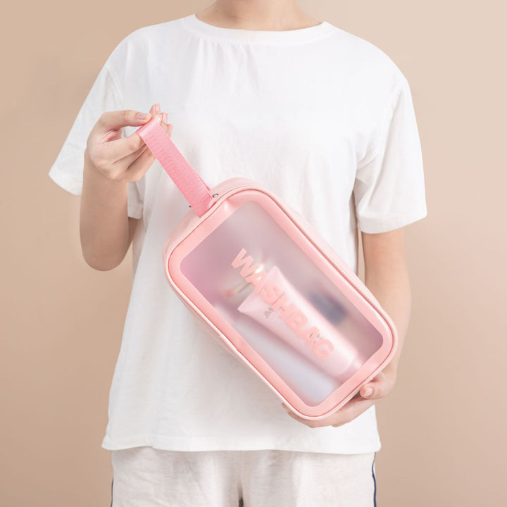 Transparent Travel Wash Bag Bowlift
