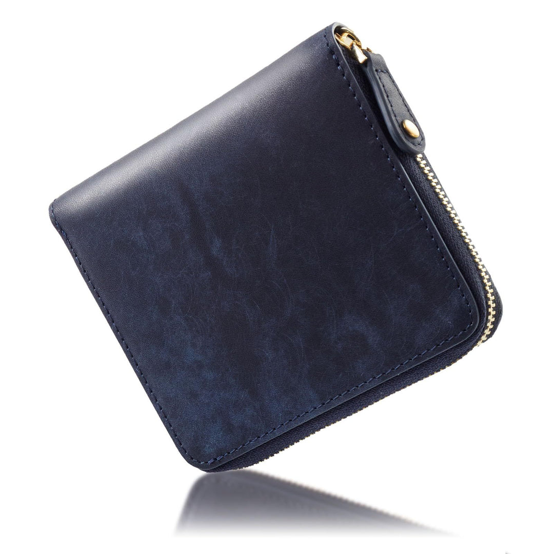 Zippered Leather Wallet Bowlift