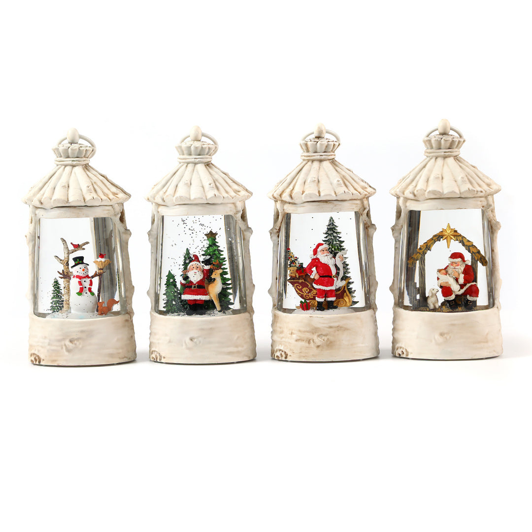 Decorative Illuminated Holiday Lantern Bowlift