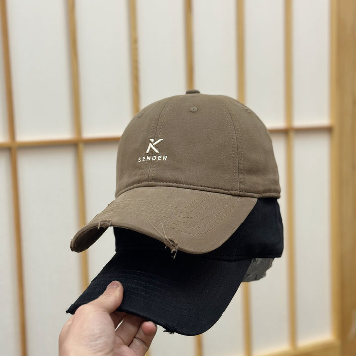 Men's Casual Distressed Baseball Cap Bowlift 1784270777