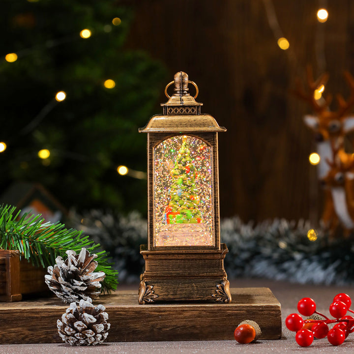 Illuminated Musical Christmas Lantern Bowlift