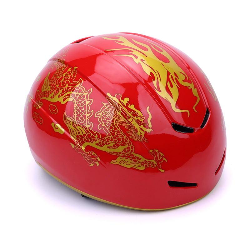 Decorative Fantasy Design Cycling Helmet Bowlift