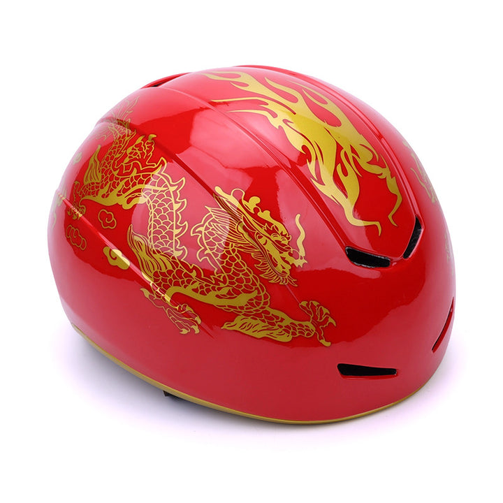 Decorative Fantasy Design Cycling Helmet Bowlift