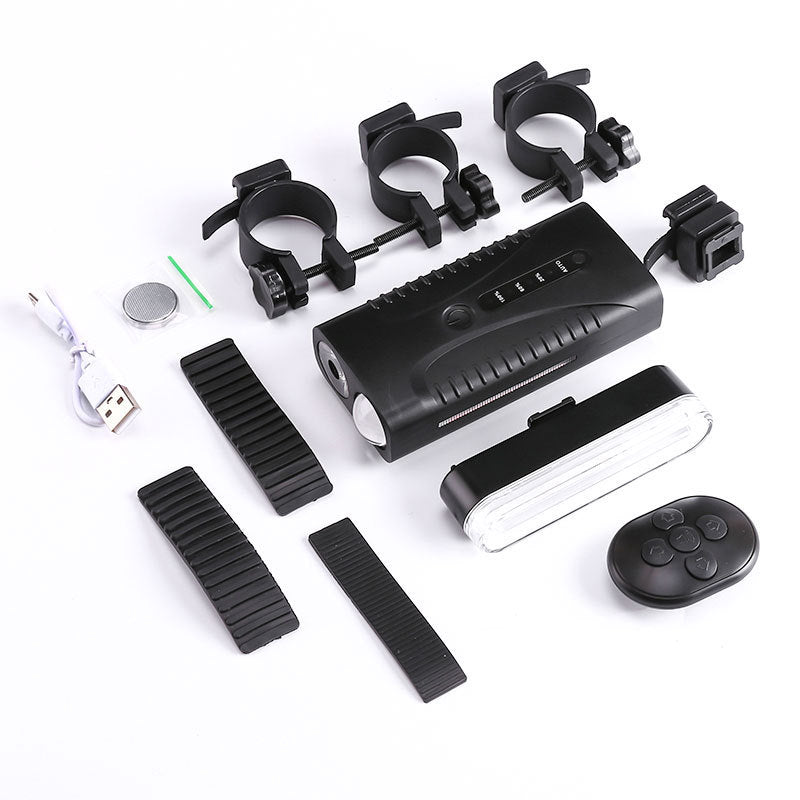 Wireless Remote-Controlled Bicycle Safety Light Bowlift