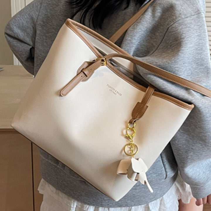 Elegant Leather Tote Bag Bowlift