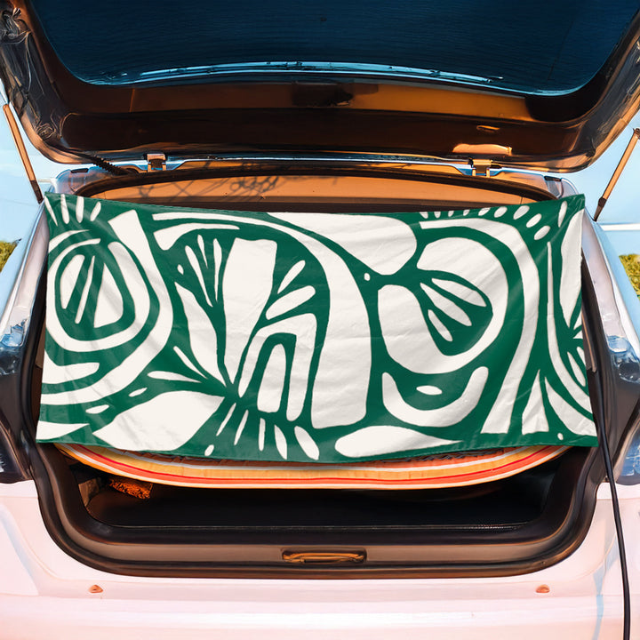 Beach blanket with cheerful summer motif Bowlift