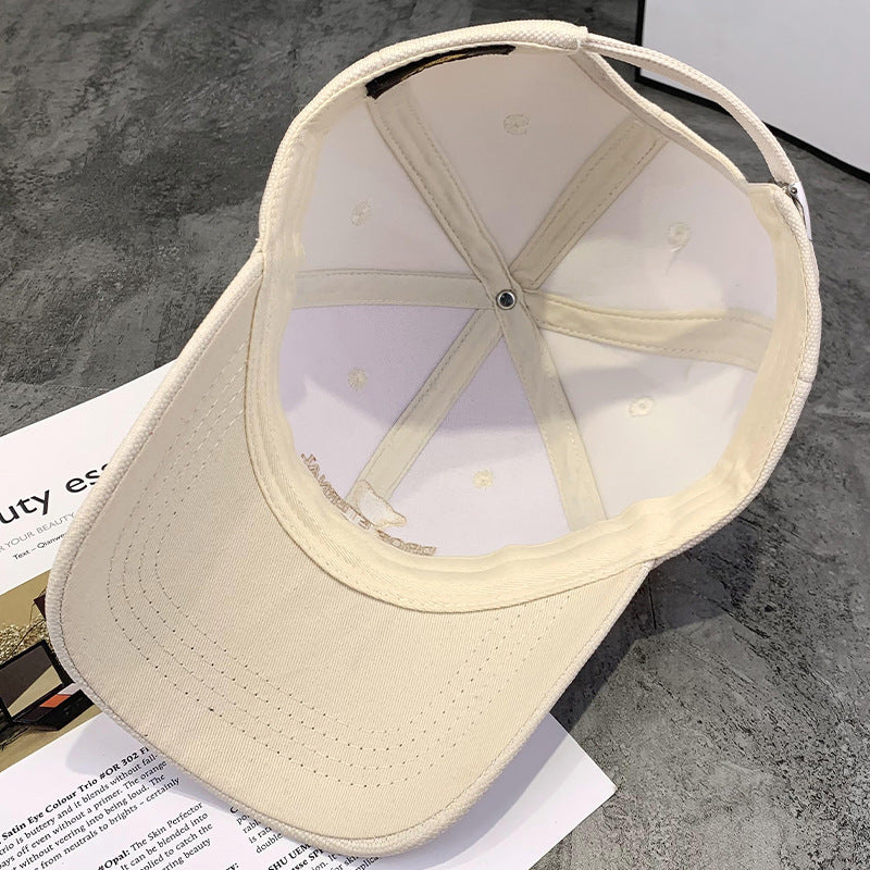 Unisex Textured Cotton Baseball Cap Bowlift