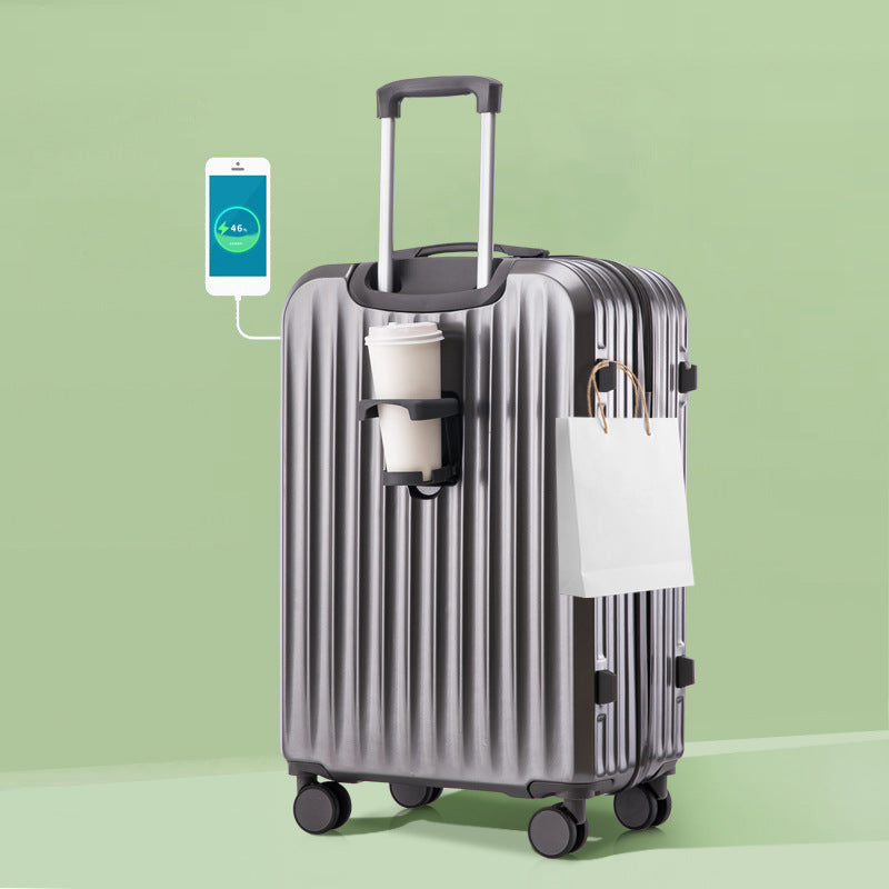 Smart Travel Roller Suitcase Bowlift