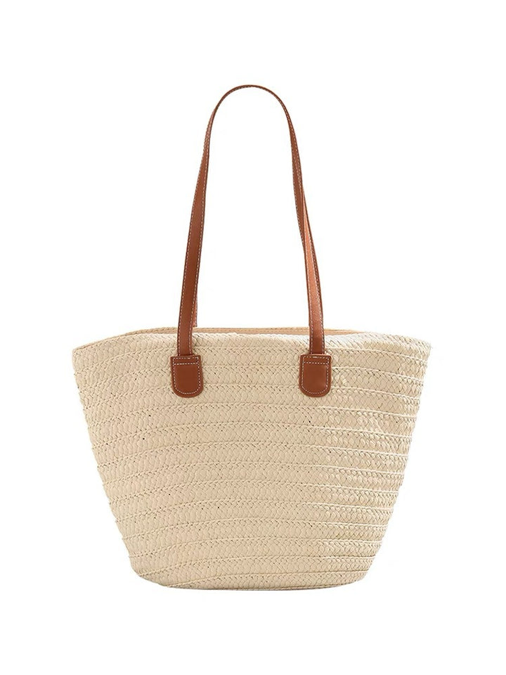 Beach bag with high-quality leather handles Bowlift
