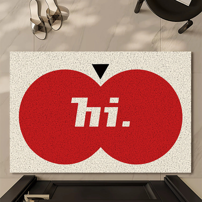 Cheerful Welcome Doormat