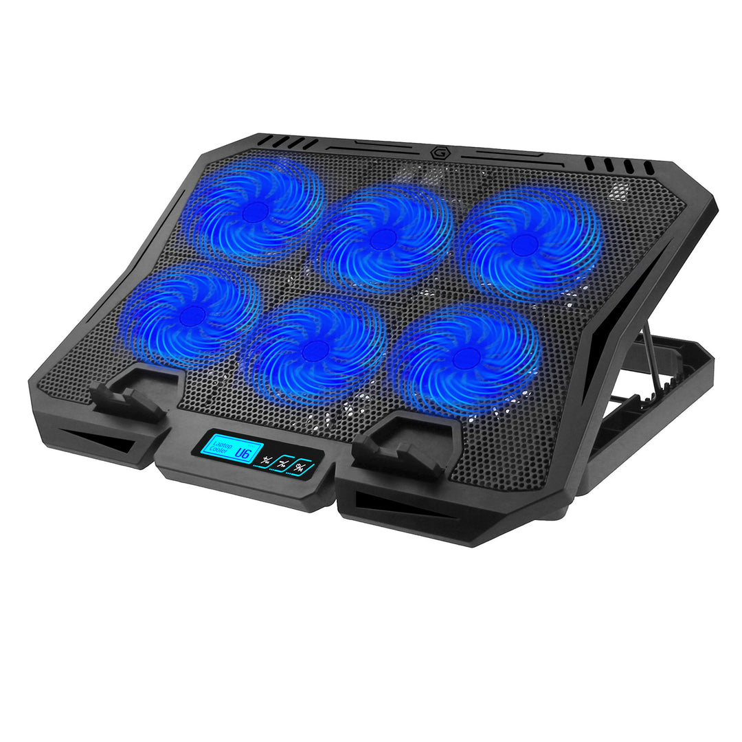 High-Performance Laptop Cooling Pad with Adjustable Fans Bowlift