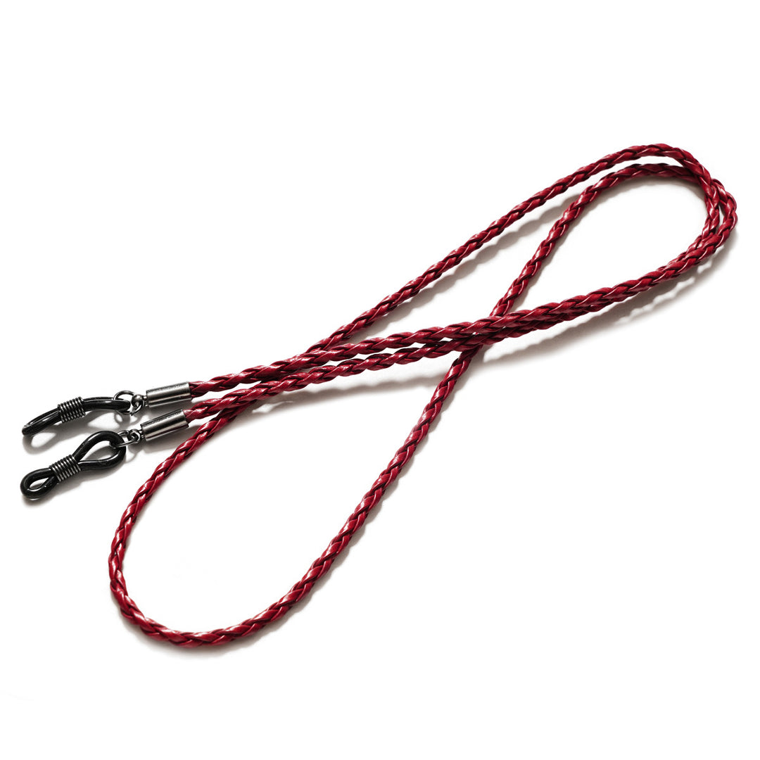 Woven Leather Eyewear Retainer Strap Bowlift