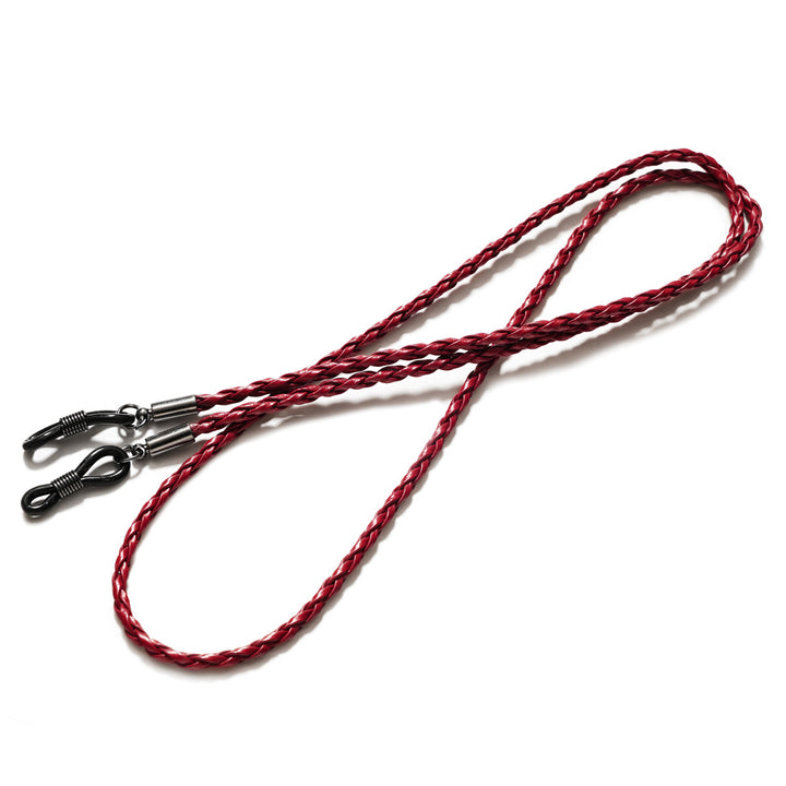 Woven Leather Eyewear Retainer Strap Bowlift