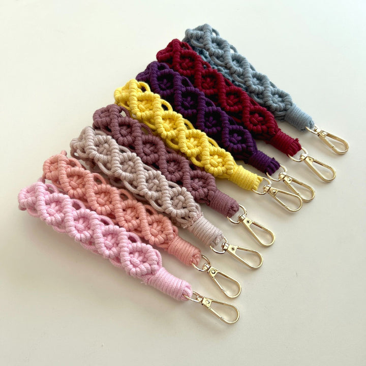 Handcrafted Macrame Keychain Bowlift