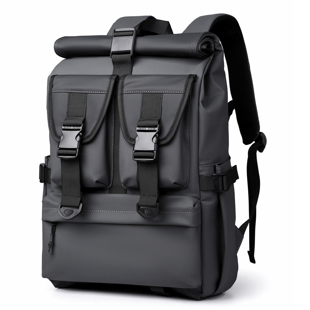 Roll-Top Urban Backpack Bowlift