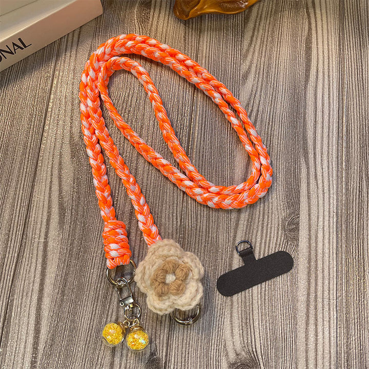 Decorative Braided Pet Leash Bowlift