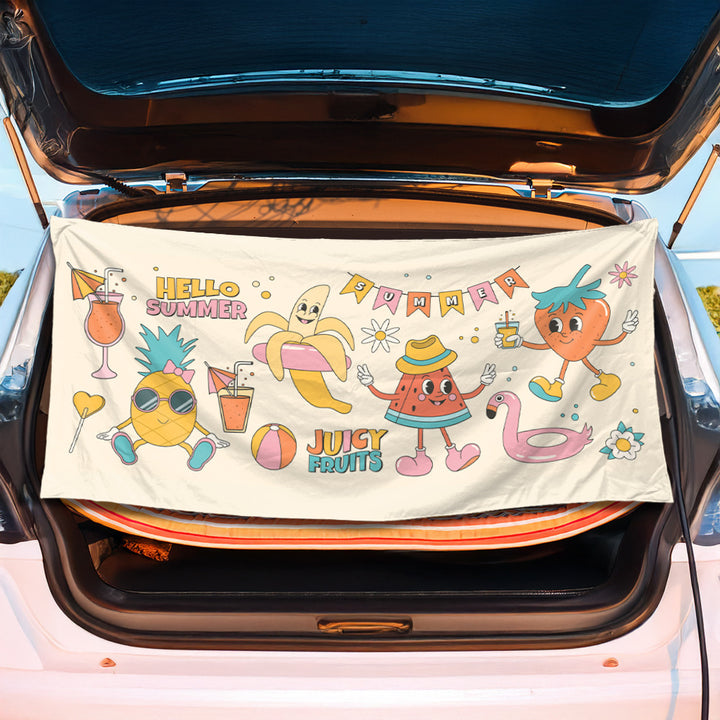 Trunk mat in creative flamingo design Bowlift