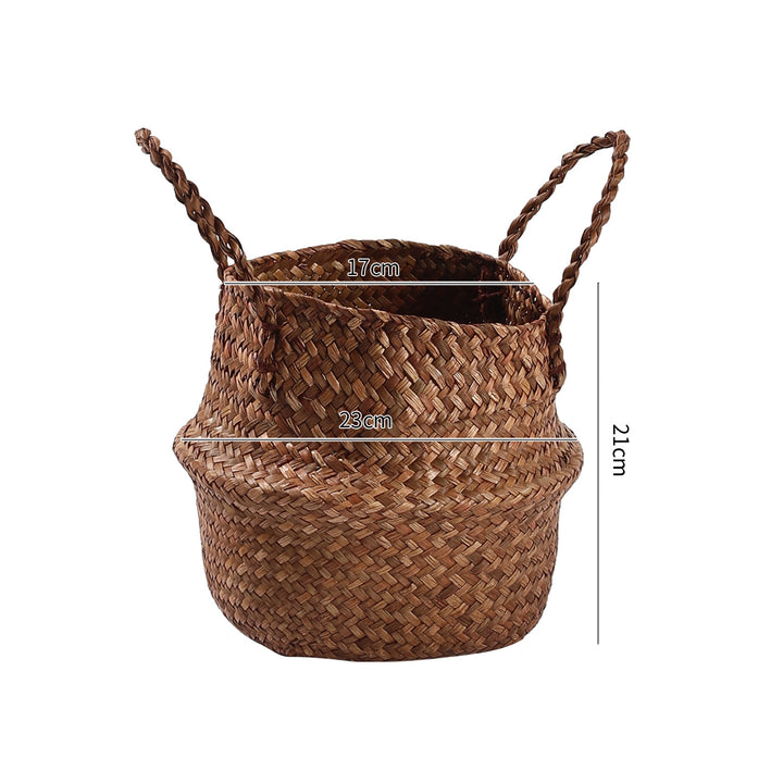 Handmade Woven Storage Basket Bowlift