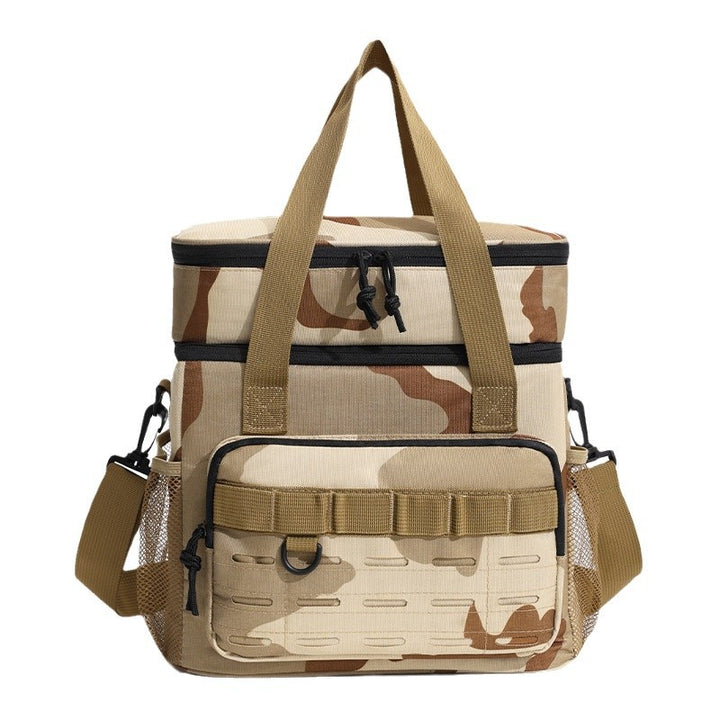 Insulated Camouflage Lunch Cooler Bowlift