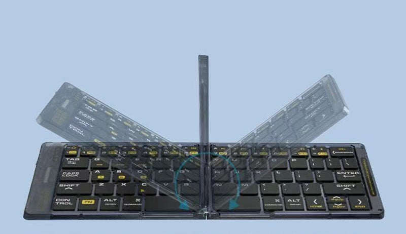 Portable Folding Bluetooth Keyboard Bowlift