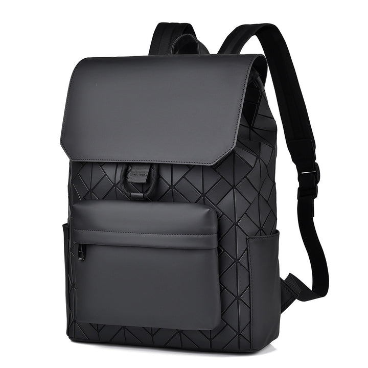 Trendy Geometric Print Backpack Bowlift