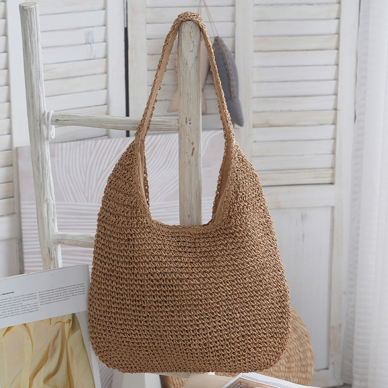 Handmade straw bag Bowlift