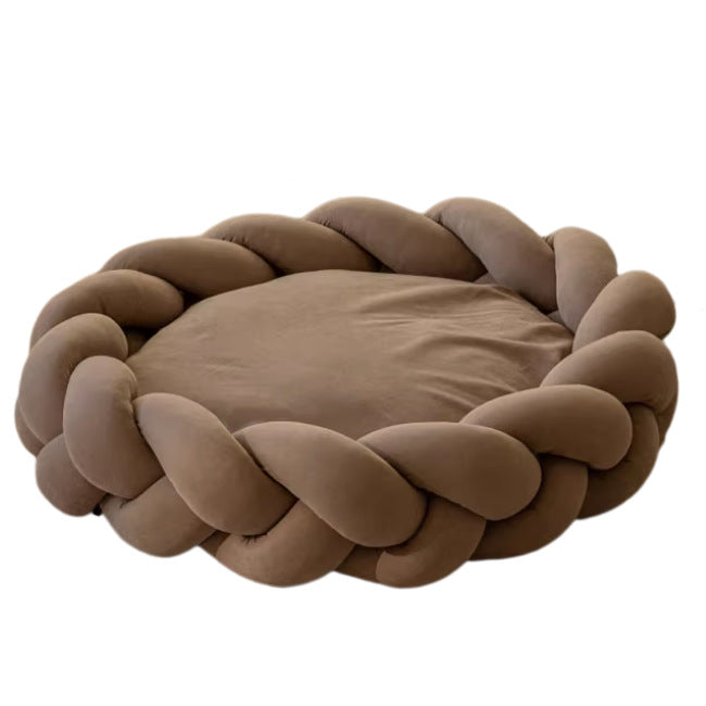 Braided Cushion Dog Bed