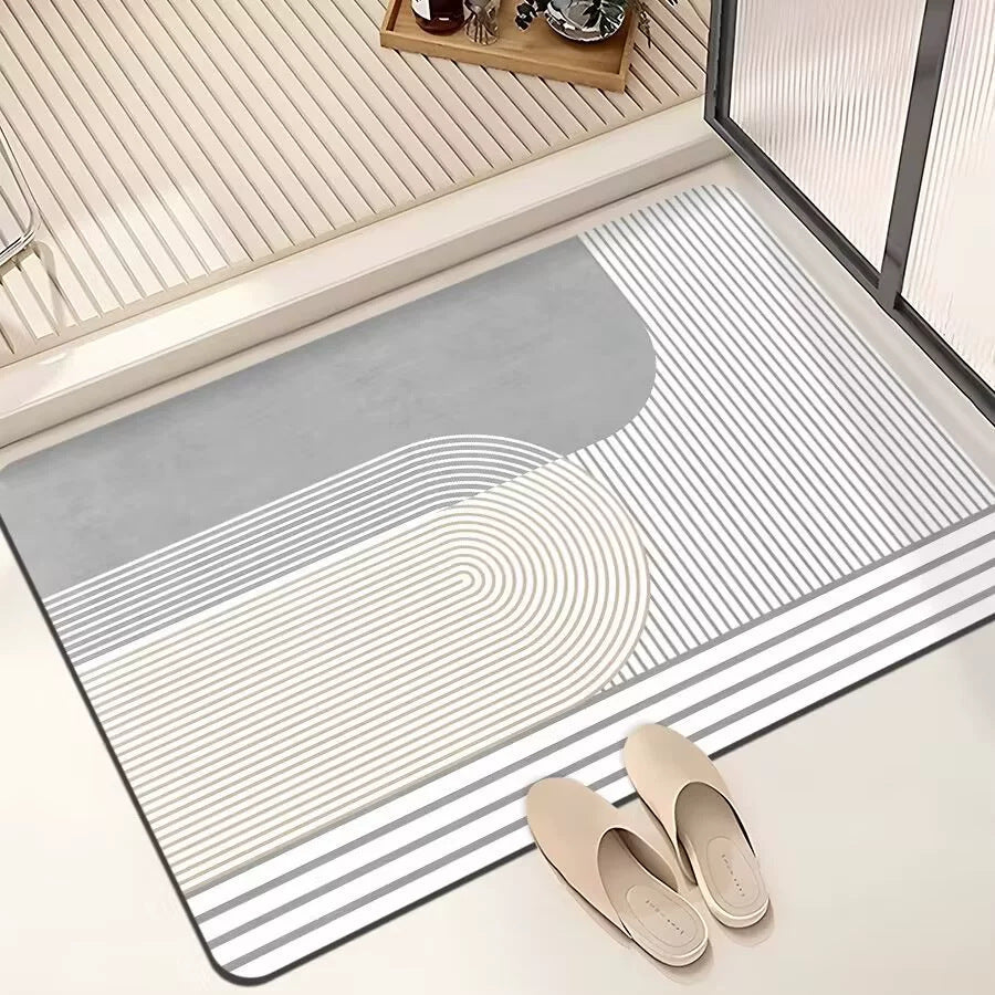 Patterned Bath Mat
