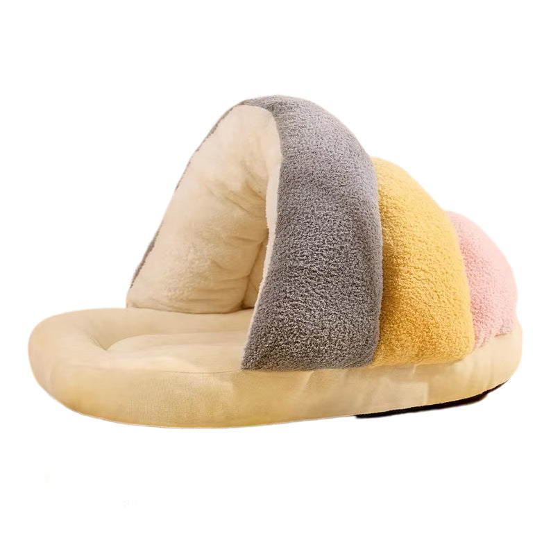 Cozy Enclosed Snug Dog Bed