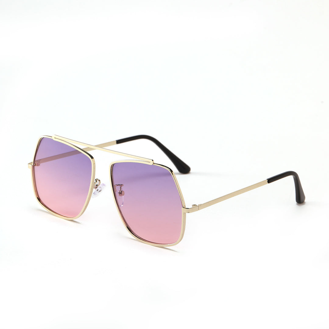 Women's polygonal sunglasses with elegant, state-of-the-art frame Bowlift