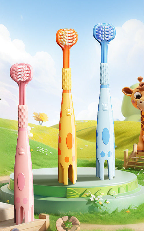 Fun Multi-Head Toothbrush Set Bowlift