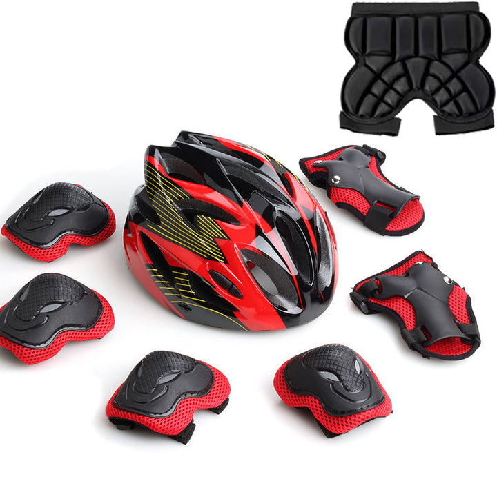 Safety Helmet and Protective Gear Set Bowlift