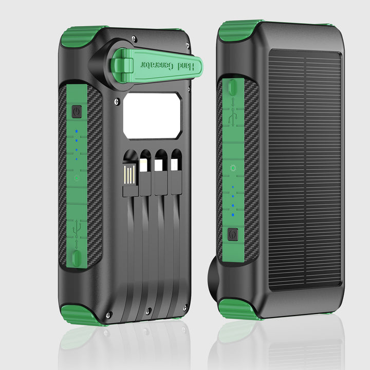 Solar Power Bank With Multiple Charging Function Bowlift