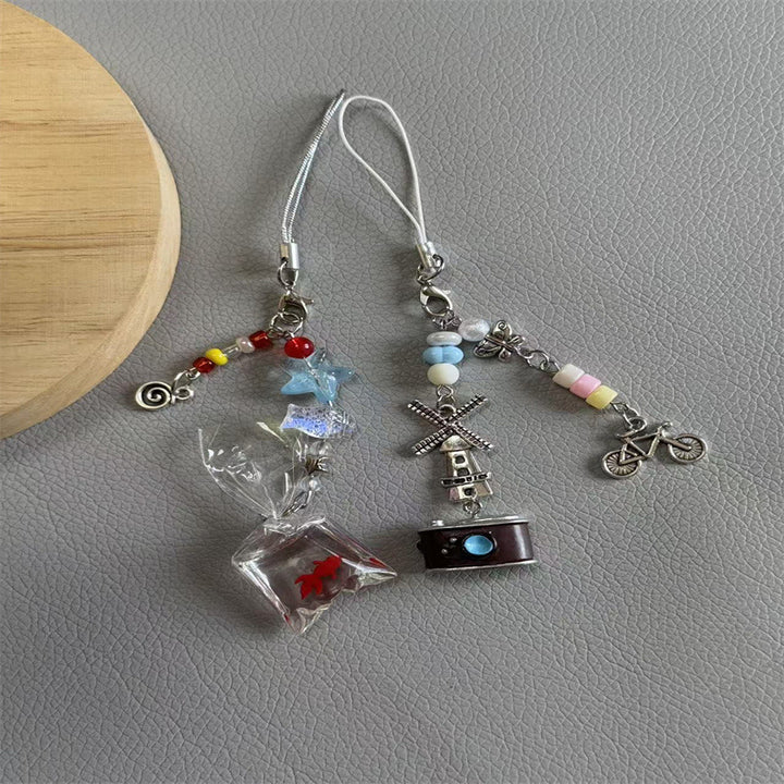 Charming Beaded Keychain Bowlift