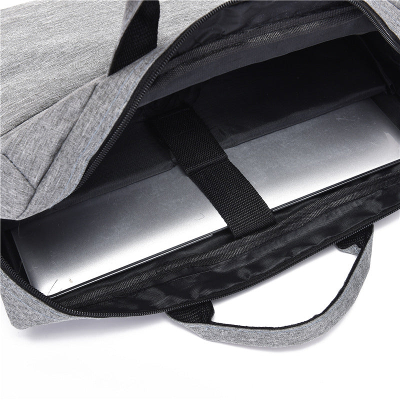 Professional Multi-Pocket Laptop Briefcase Bowlift
