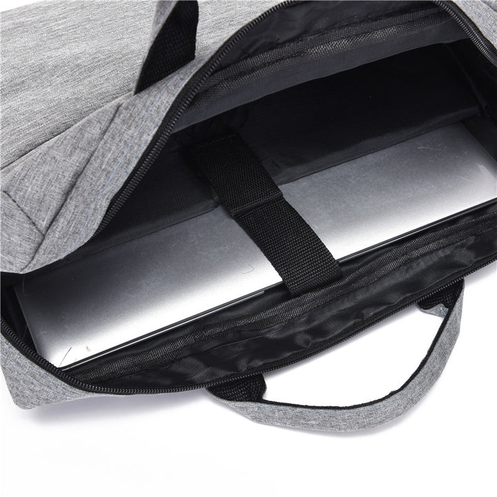 Professional Multi-Pocket Laptop Briefcase Bowlift
