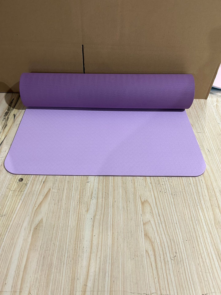 Non-slip fitness yoga mat with double cushioning Bowlift