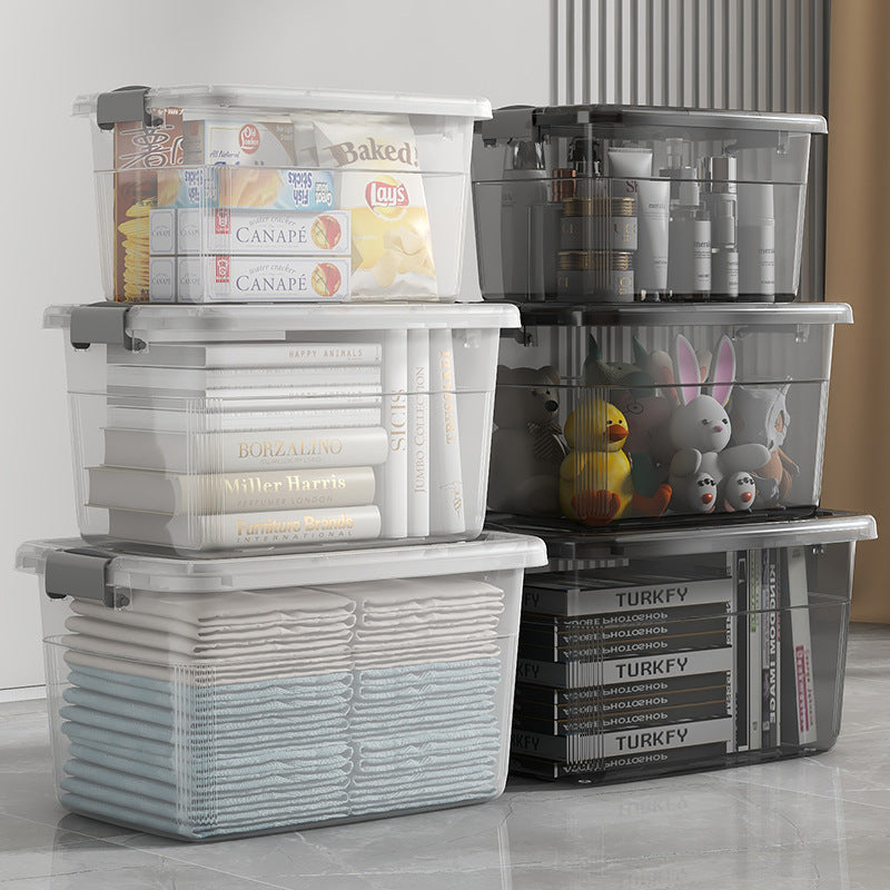 Unisex practical and stackable storage box with wheels Bowlift