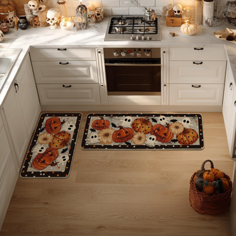 Floral Pattern Kitchen Comfort Mat Set Bowlift