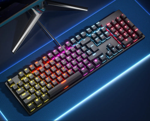 RGB Backlit Mechanical Gaming Keyboard Bowlift