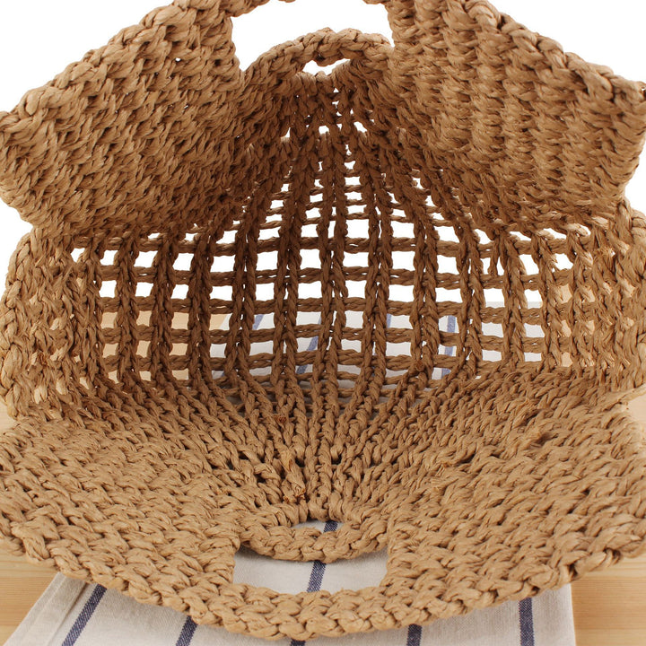 Handmade basket bag with unique design Bowlift