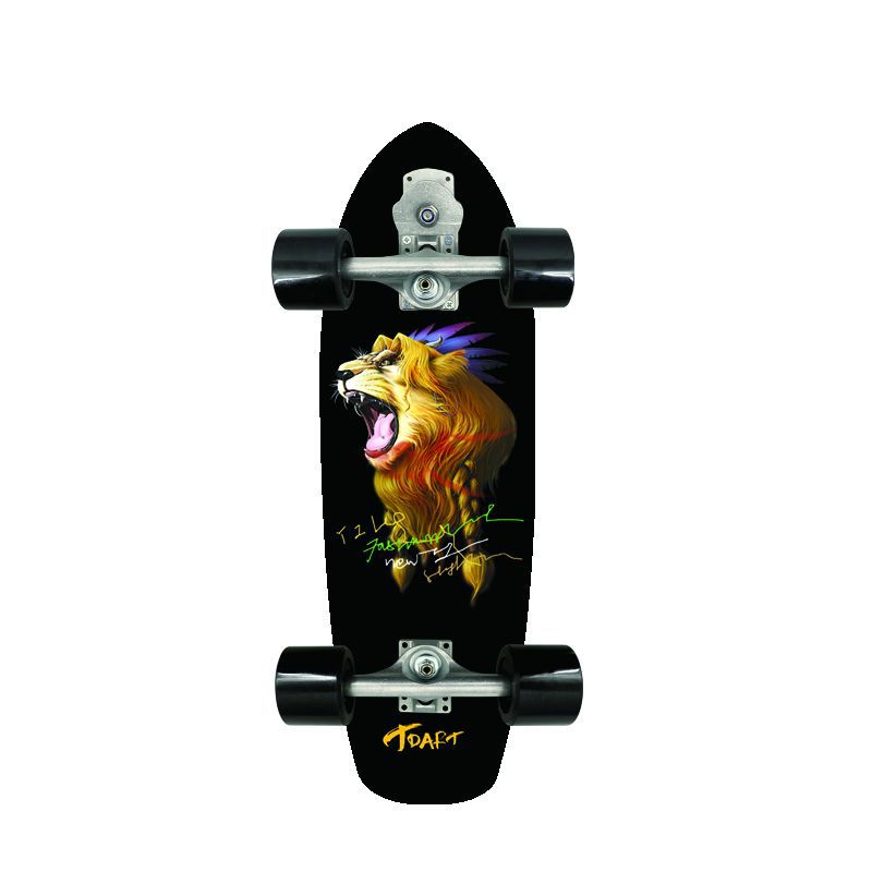 Retro-Inspired Mini Cruiser Skateboard Bowlift