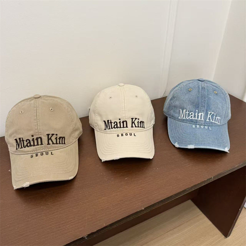 Men's Casual Camo Print Baseball Cap Bowlift
