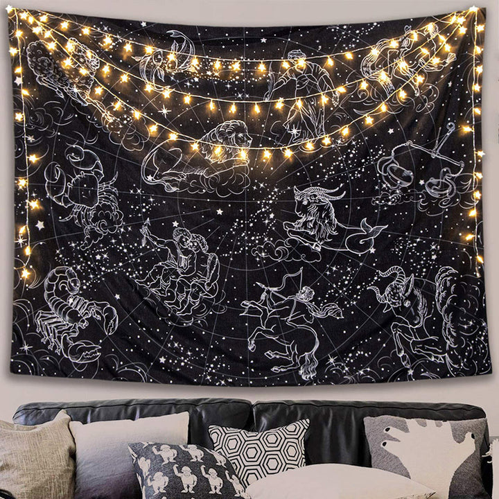 Celestial Design Wall Tapestry