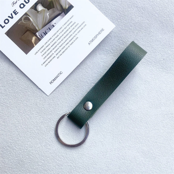 Stylish Leather Key Fob Bowlift