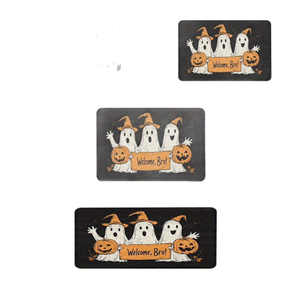 Halloween-Themed Welcome Mat Bowlift