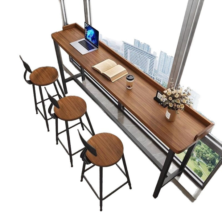 High-quality bar table with integrated storage Bowlift