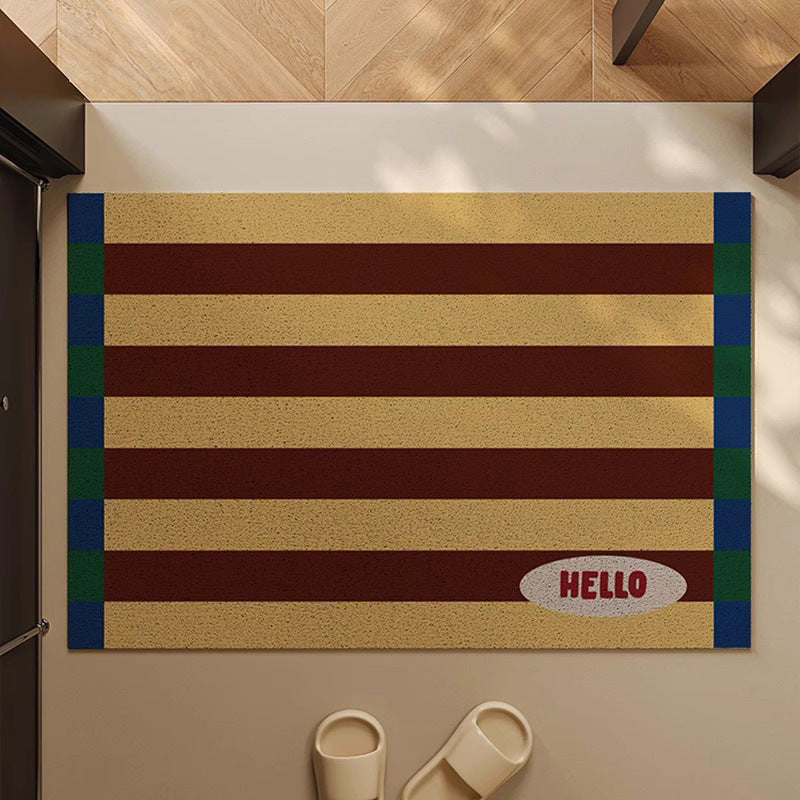 Welcome Message Indoor Doormat Bowlift