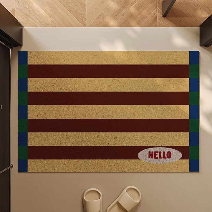 Welcome Message Indoor Doormat Bowlift