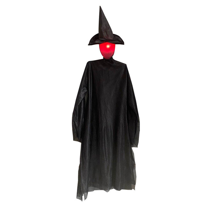 Animated Hanging Witch Decoration Bowlift